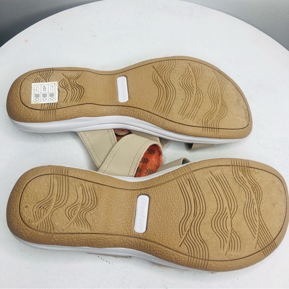 Skechers Women's Relaxed Fit: Bayshore cream peach sandals SZ 8. RR1 - Picture 10 of 10